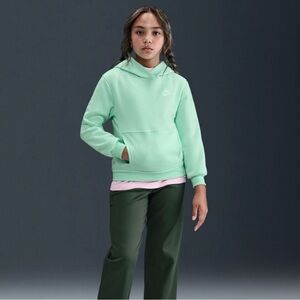 Mint Green Nike Hoodie Girls XL